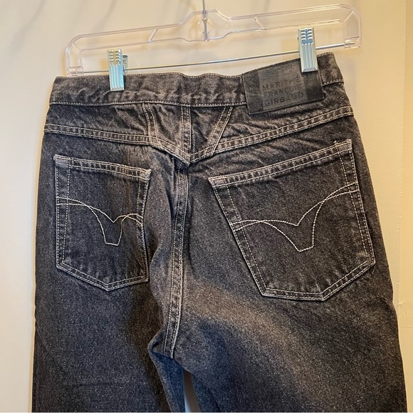 Marithe Francois Girbaud Black & White Jeans-Size 8/Medium - Picture 3 of 8